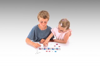 Counting Board with counting chips and arithmetic signs RE-Plastic®