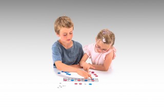 Wissner® active learning - Counting Board with counting chips and arithmetic signs RE-Plastic®