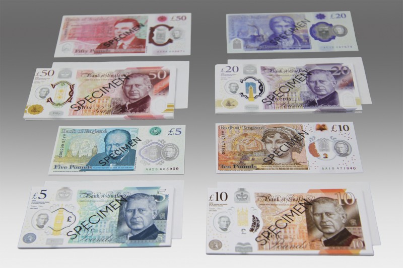 UK Banknotes. Mixed set (80 pcs)