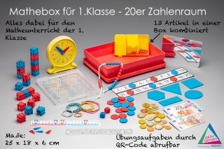 Mathebox für 1.Klasse  - 20er Zahlenraum