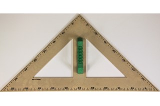 Wissner® aktiv lernen - Rechter Winkel 45° 60 cm RE-Wood® RE-Plastic®