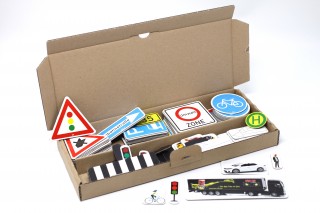 Wissner® active learning - Traffic signs. additional set. magnetic (124 pcs) MAG-Pap°