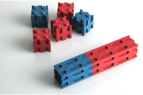 20 Arithmetic bead string red/blue - Wissner® aktiv  lernen, Mathe-Lernmaterialien online kaufen