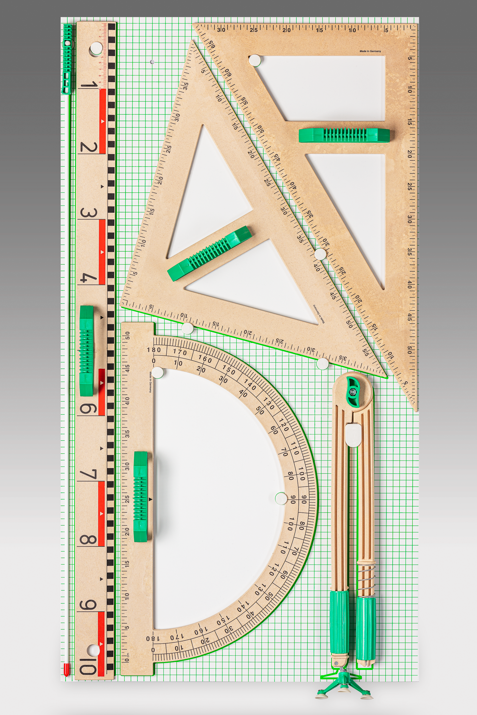 RE-Wood® Drawing Set 6 pieces magnetic