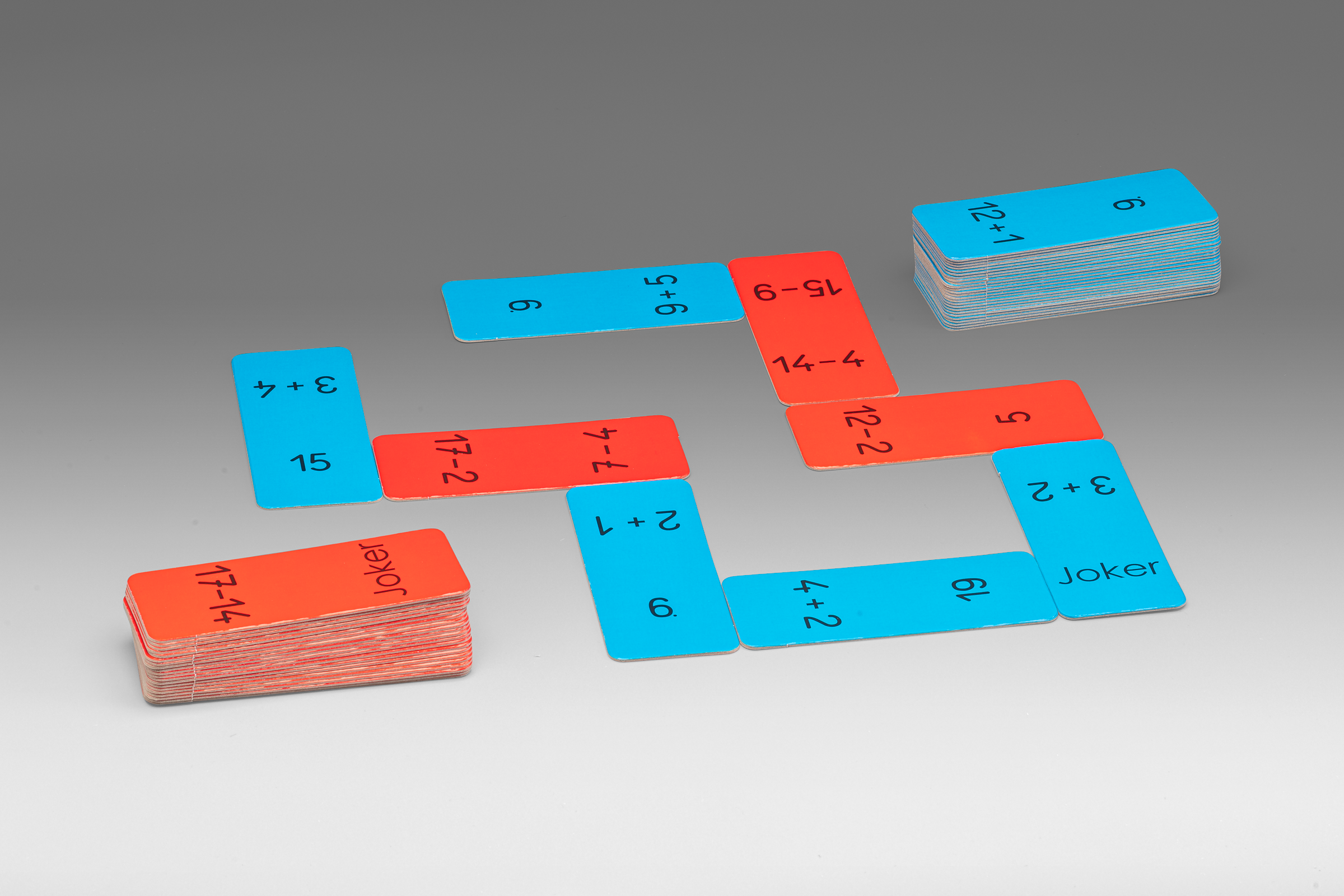 Domino Game addition and subtraction in the 20 number range