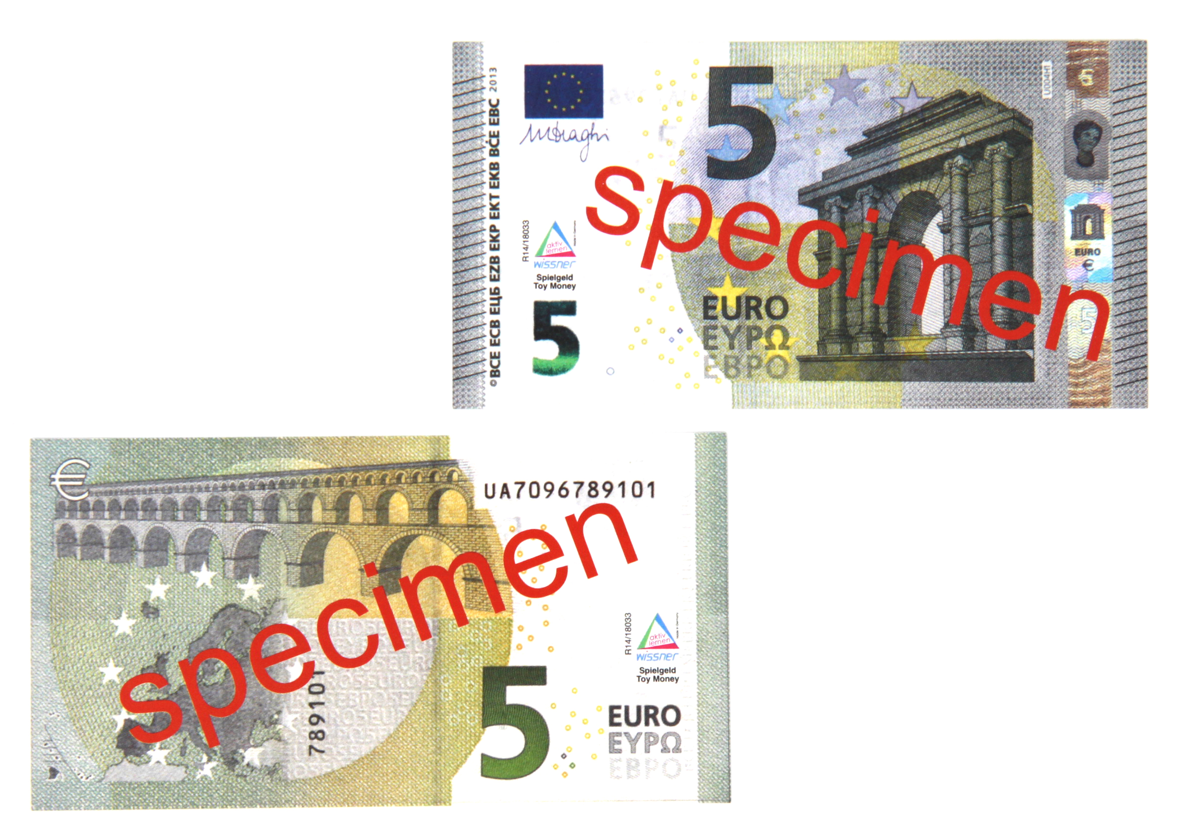 Euro-Banknotes 5€ (100 pcs)